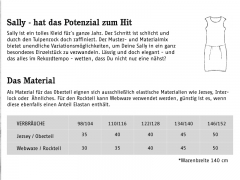 Papierschnittmuster Sally Tr�gerkleid
