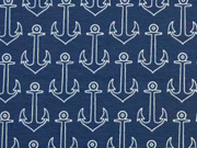 RESTST�CK 50 cm Jersey Anker, dunkelblau