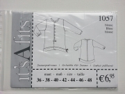 1057 Blusen Schnittmuster it's A fits
