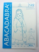 Schnittmuster M�dchenjacke Mantel Abacadabra No 129