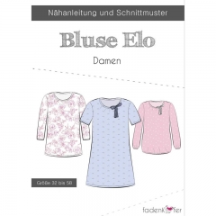 Papierschnittmuster Bluse Elo Damen Fadenk�fer