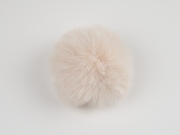 Kunstfellbommel Taschenanh�nger 6 cm, natur
