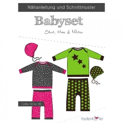 Schnittmuster Babyset Shirt Hose M�tze Fadenk�fer