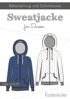 Schnittmuster Sweatjacke Damen Fadenk�fer