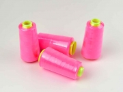Overlockgarn 4 Rollen, neonpink
