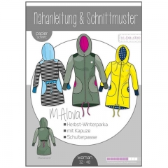 Schnittmuster Damen Parka gef�ttert MAlova ki-ba-doo