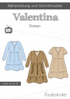 Schnittmuster Boho Kleid Valentina DAMEN Fadenk�fer