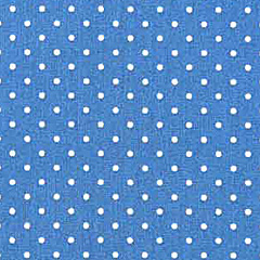 Baumwollstoff kleine Punkte beschichtet Petite Dots, wei� indigo blau