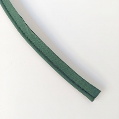 Paspelband uni, mattes dunkelgr�n