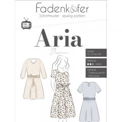 Schnittmuster Sommerkleid mit Bindeg�rtel ARIA Fadenk�fer