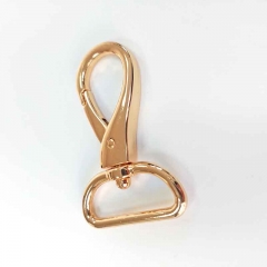 Karabinerhaken Metall 3 cm hochwertig hochgl�nzend, gold