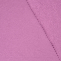Sweat Stoff French Terry uni, helle Pflaume violet #440