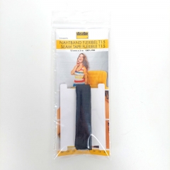 Nahtband flexibel Formband Kantenband Vlieseline T15, schwarz (5 m)