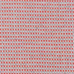 Dekostoff Jacquard Mini K�stchen, coralle hellgrau