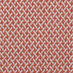 RESTST�CK 45 cm Outdoorstoff Teflon Kreuzmuster Weave, terracotta natur