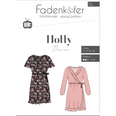 Papierschnittmuster Wickelkleid HOLLY Damen Fadenk�fer