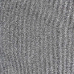 Rippenb�ndchen Stoff Feinripp, anthrazit melange