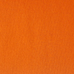 B�ndchenstoff Meterware Glattstrick uni, orange (k�rbis) #340