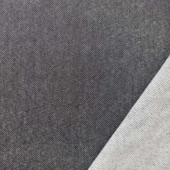 RESTST�CK 52 cm Jeansstoff mit Stretch uni, schwarz