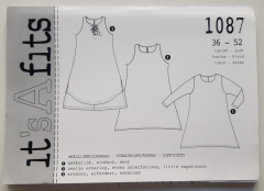 1087 Tunika Schnittmuster it's A fits