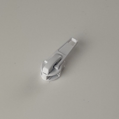 1 Schieber f�r weisse Rei�verschl�sse "1 m Rei�verschluss metallisiert GOLD/SILBER/GUNMETAL/KUPFER 6,5 mm Spirale"