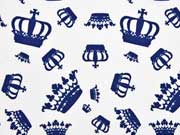 Jersey Kronen Knippie, blau-wei�
