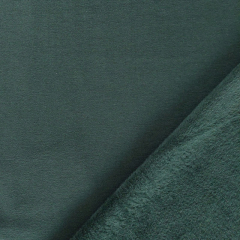 Sweatstoff Alpenfleece uni, dunkelgr�n