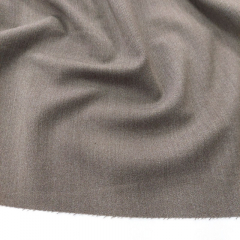 Hosenstoff 2-Way Stretch Wool Touch, khakibraun meliert