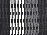 RESTST�CK 48 cm Strickstoff mit Struktur Mantelstoff wollige Haptik, schwarz grau