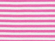 B�ndchenstoff Streifen 5 mm garngef�rbt, pink wei�