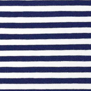 RESTST�CK 25 cm Jerseystoff Streifen 5 mm, dunkelblau wei�