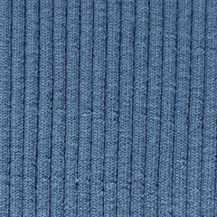 B�ndchenstoff gerippt Hipster-Beanie Stoff,�jeansblau