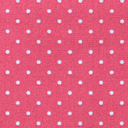Baumwollstoff kleine Punkte beschichtet Petite Dots, wei� koralle