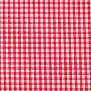 Baumwollstoff Vichykaro 2,7 mm, rot wei�