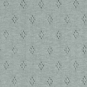 Jerseystoff Lochmuster Pointoille uni, altgr�n