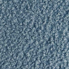 Boucle Stoff Schafsl�ckchen uni, jeansblau