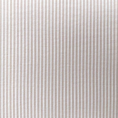 Stretchstoff Bengalin Hosenstoff schmale Streifen (vertikal) querelastisch, beige wei�