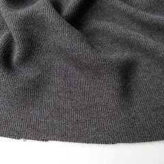 Strickstoff Glattstrick Viskose weich, anthrazit