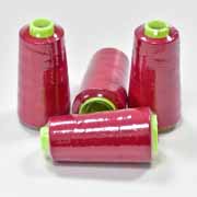 Overlockgarn 4 Rollen, rot
