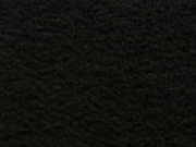 Fleece Stoff Meterware uni, schwarz
