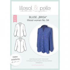 Papierschnittmuster Bluse "Brisa" Lillesol women No.94