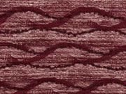 RESTST�CK 230 cm Strickstoff Wellen mit Struktur, bordeauxrot