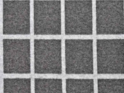 RESTST�CK 65 cm Jacquard Jersey Karomuster Gitternetz, grau meliert