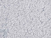Teddyfleece Teddyfell aus Baumwolle, hellgrau