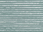Jerseystoff Streifen blurry stripes, wei� altmint