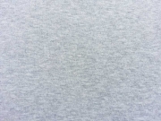 B�ndchenstoff Meterware Glattstrick - hellgrau meliert