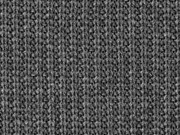 RESTST�CK 38 cm Strickstoff Baumwolle Halbpatent gerippt, anthrazit