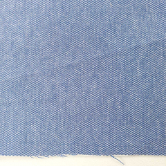 RESTST�CK 50 cm Jeansstoff mit Stretch gef�rbt, mittelblau wei�