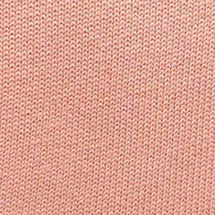 Strickstoff Baumwolle Glattstrick uni, Pfirsich (Peach Pink)