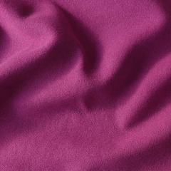 Jackenstoff Mantelstoff Velourstoff Lodenstoff Meterware weich uni - helle Pflaume (violett)